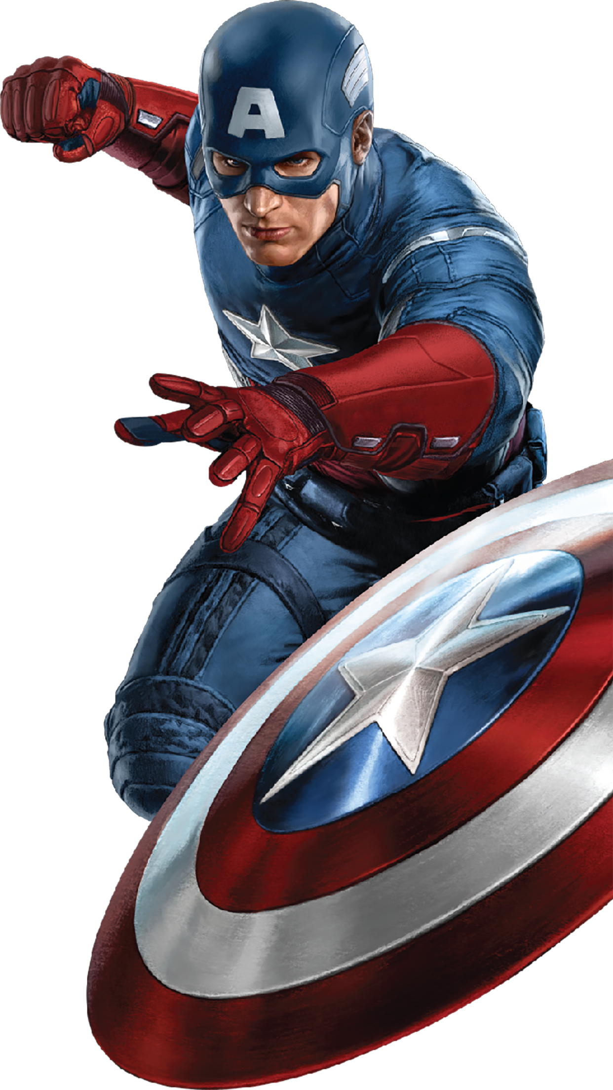 Captain America, Fight Wallpaper for iPhone X, 6