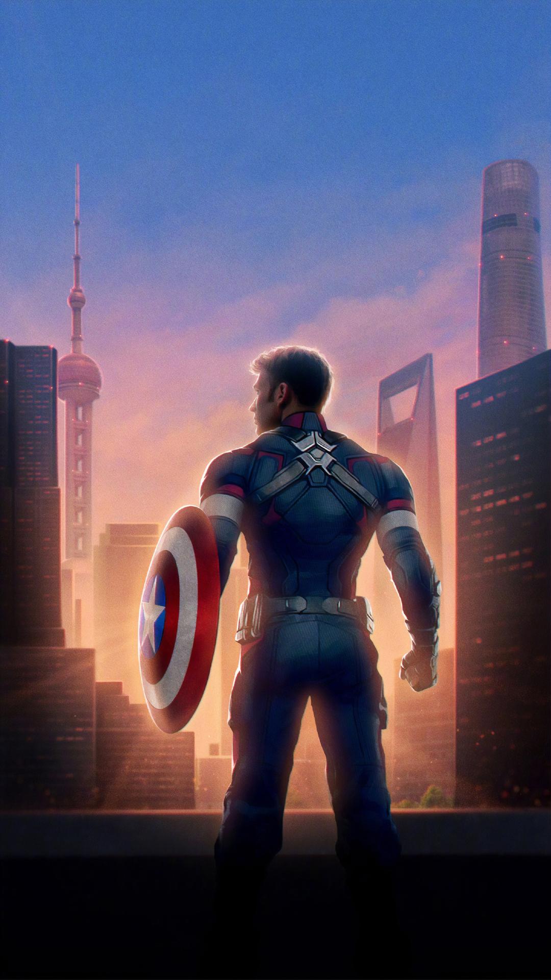 Captain America Avengers Endgame Chinese Poster iPhone 7