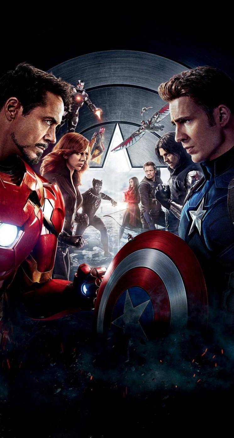 Captain America: Civil War HD Wallpaper for iPhone 5 / 5s / 5c