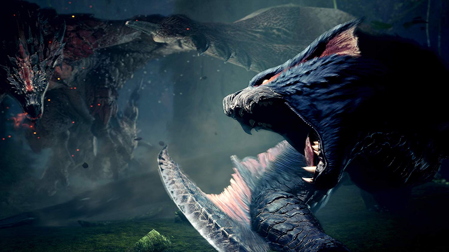 Rathalos Battle, Rathalos, anime monster hunter, HD wallpaper