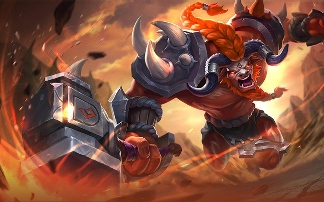 Wallpaper Minotaur Mobile Legends