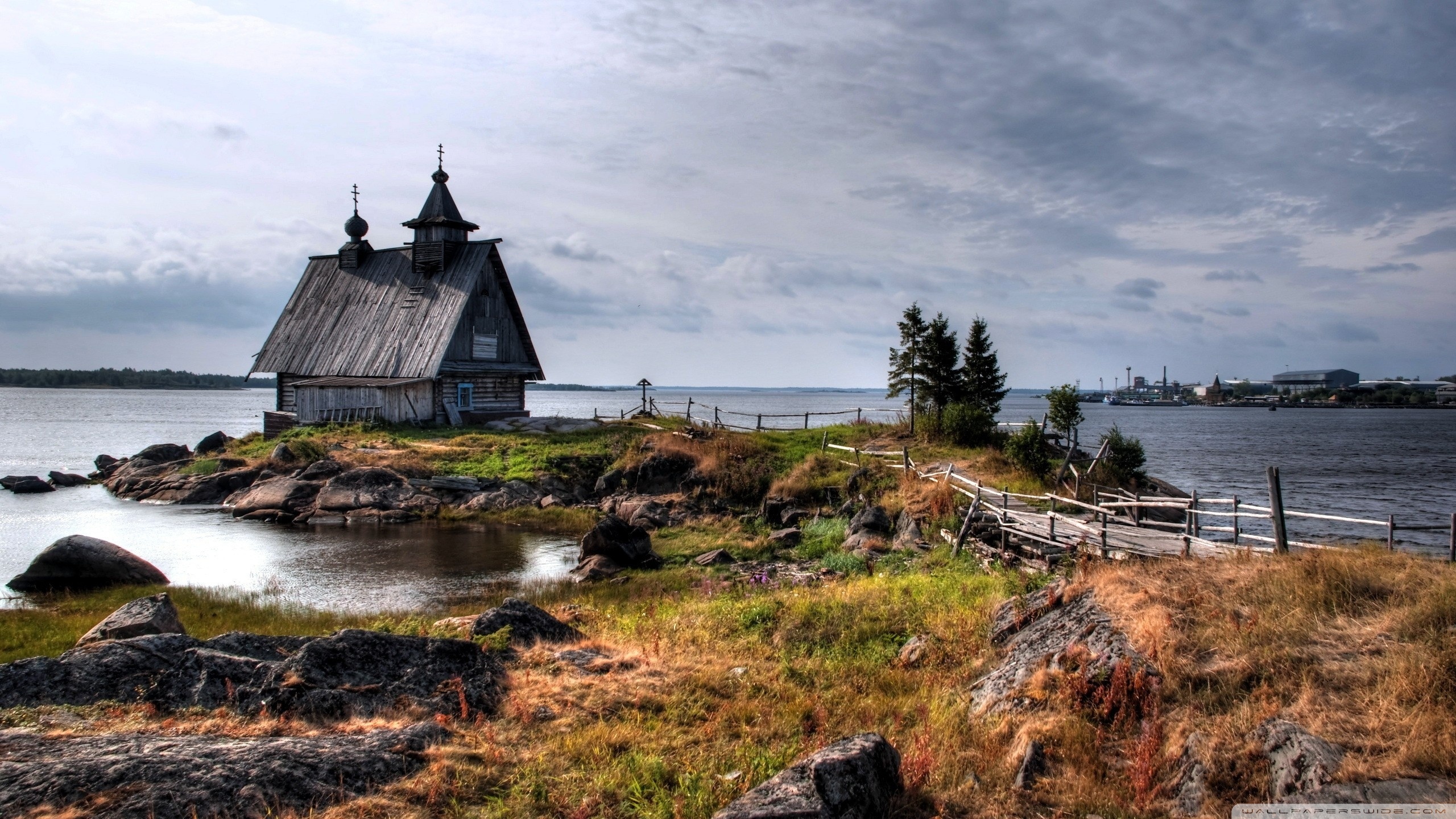 Old Lake Cottage ❤ 4K HD Desktop Wallpaper for 4K Ultra HD TV