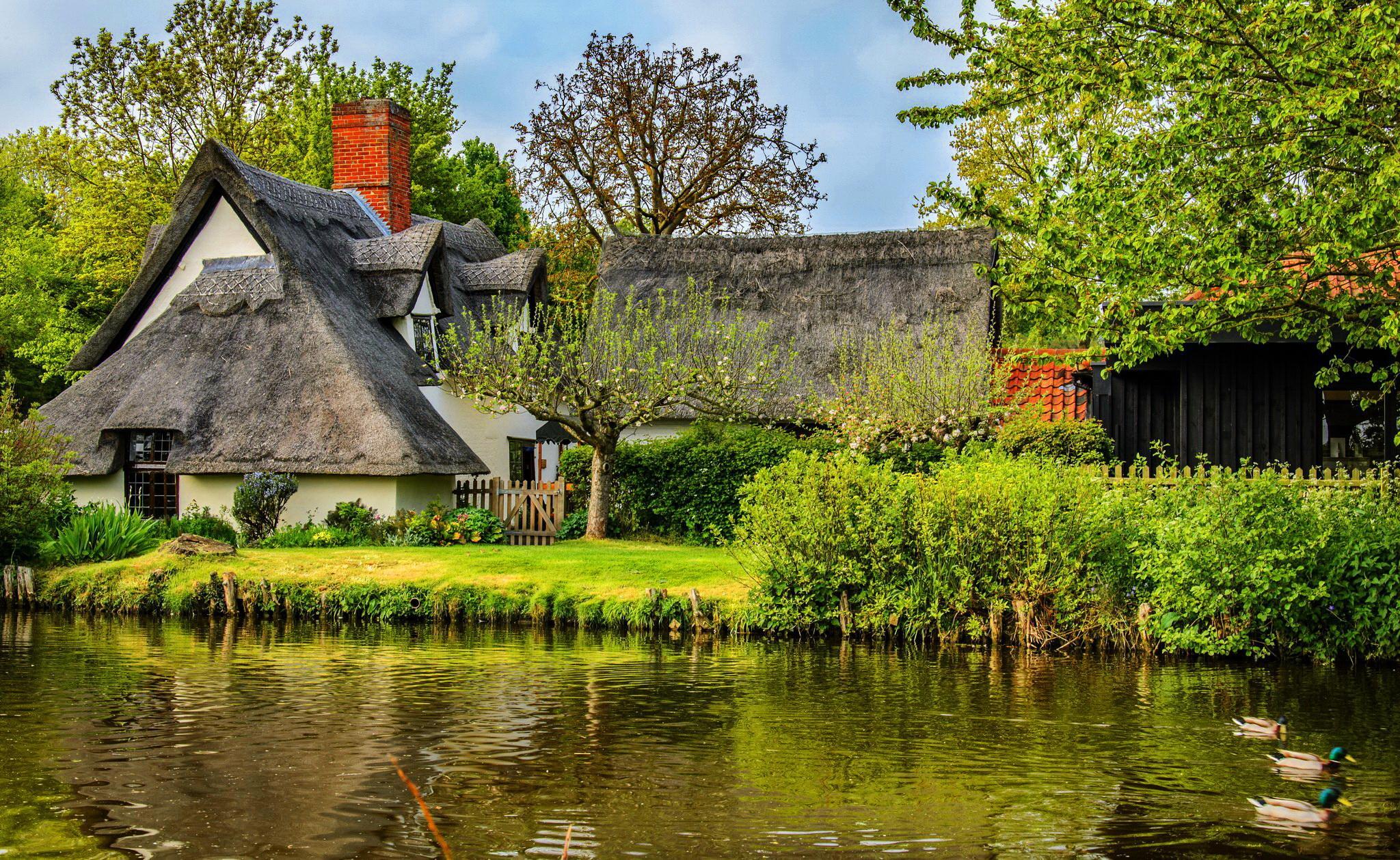 Old Cottage Wallpapers Wallpaper Cave