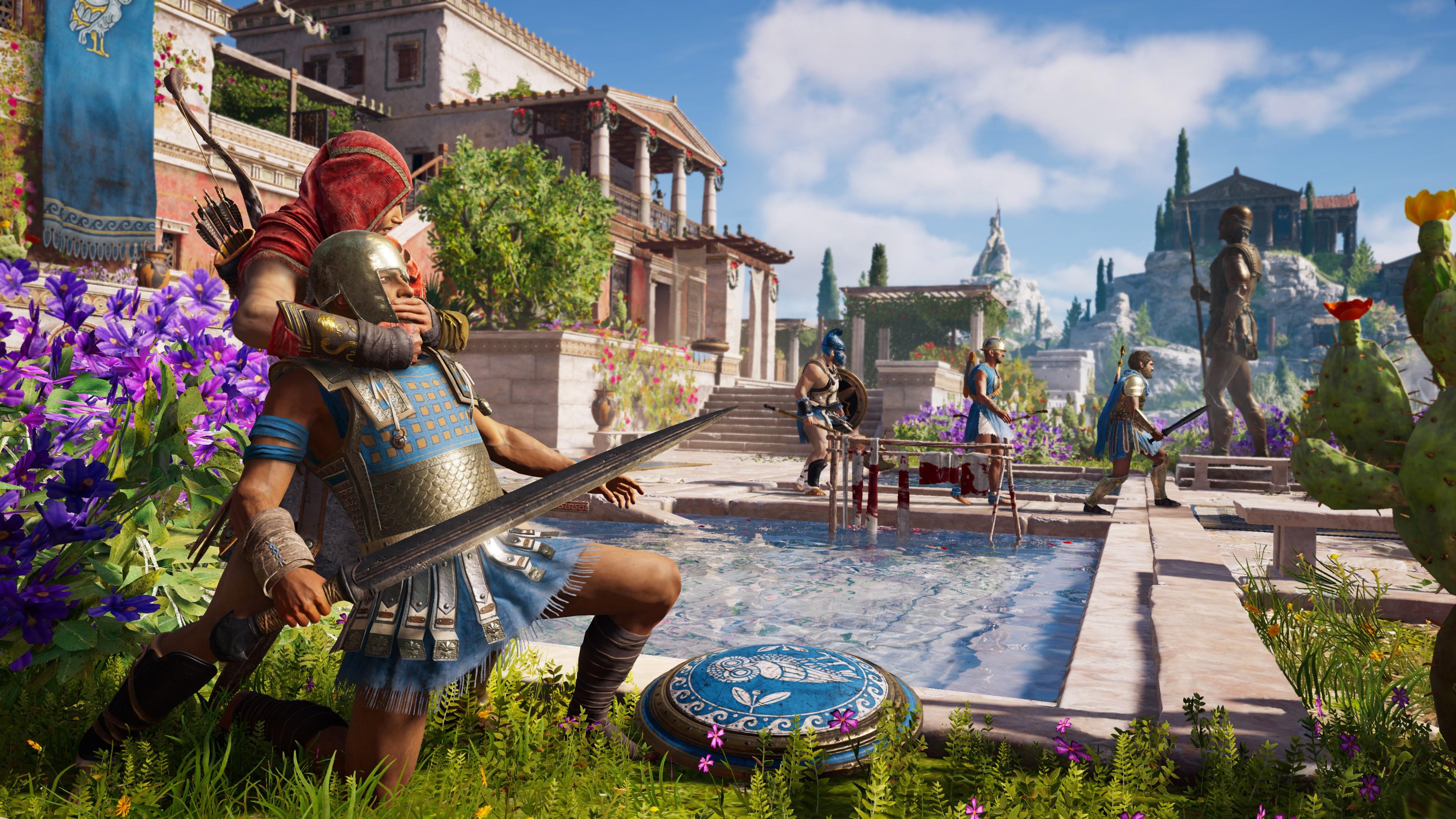 Wallpaper Assassin's Creed Odyssey, E3 screenshot, 4K, Games