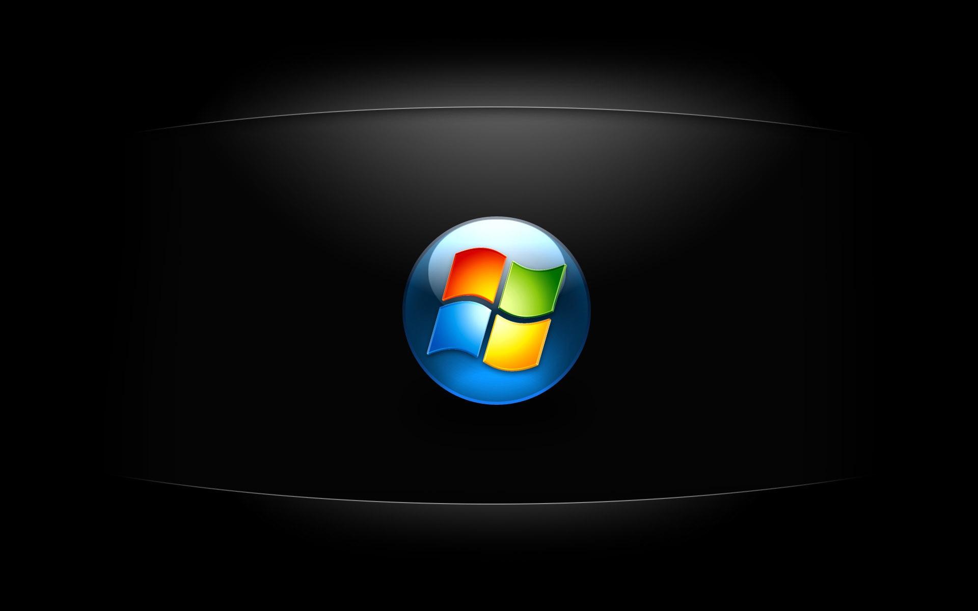 Dark windows 7 HD wallpaper wallpaper HD Wallpaper