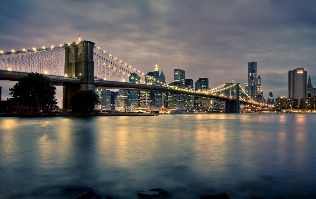 Brooklyn Bridge New York City wallpaper. Brooklyn Bridge New York