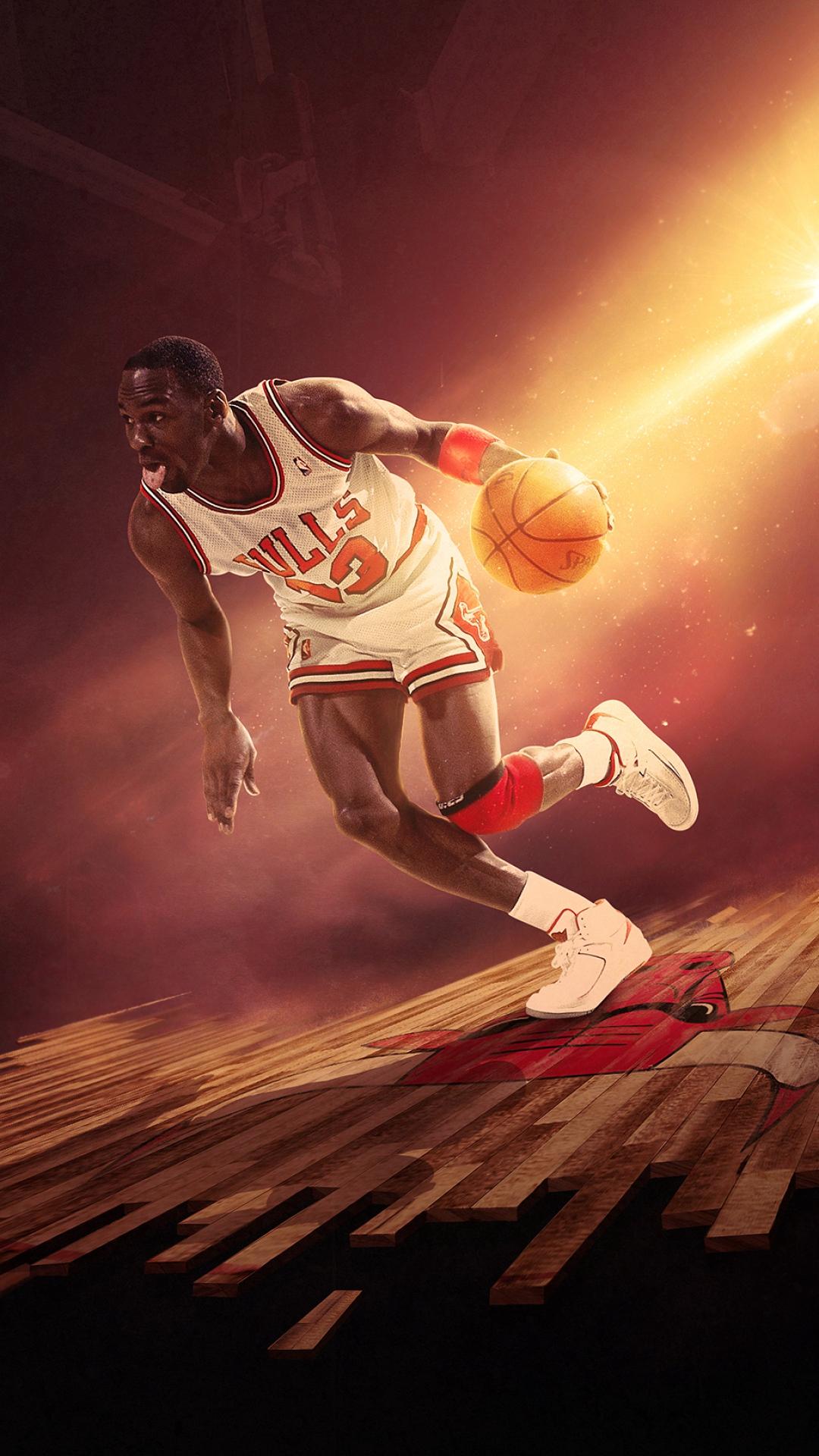 Michael Jordan Chicago Bulls Legend Basketball Sports NBA