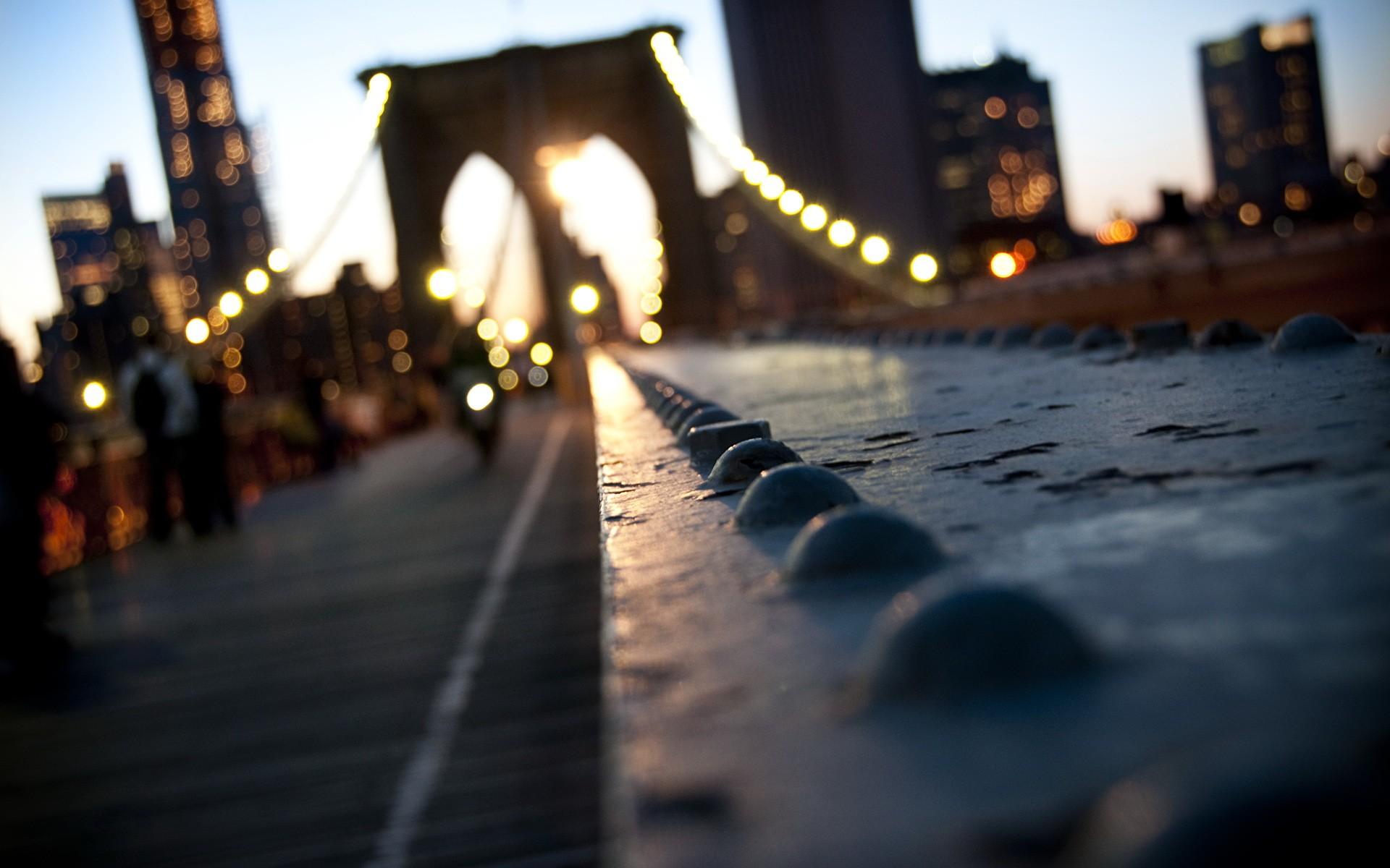 Brooklyn Bridge, New York City, cities, macro photography wallpaper