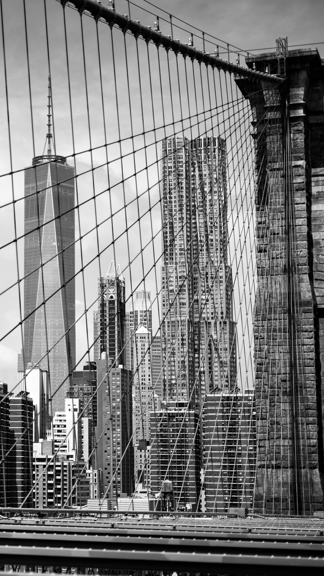 Man Made Brooklyn Bridge (1080x1920) Wallpaper