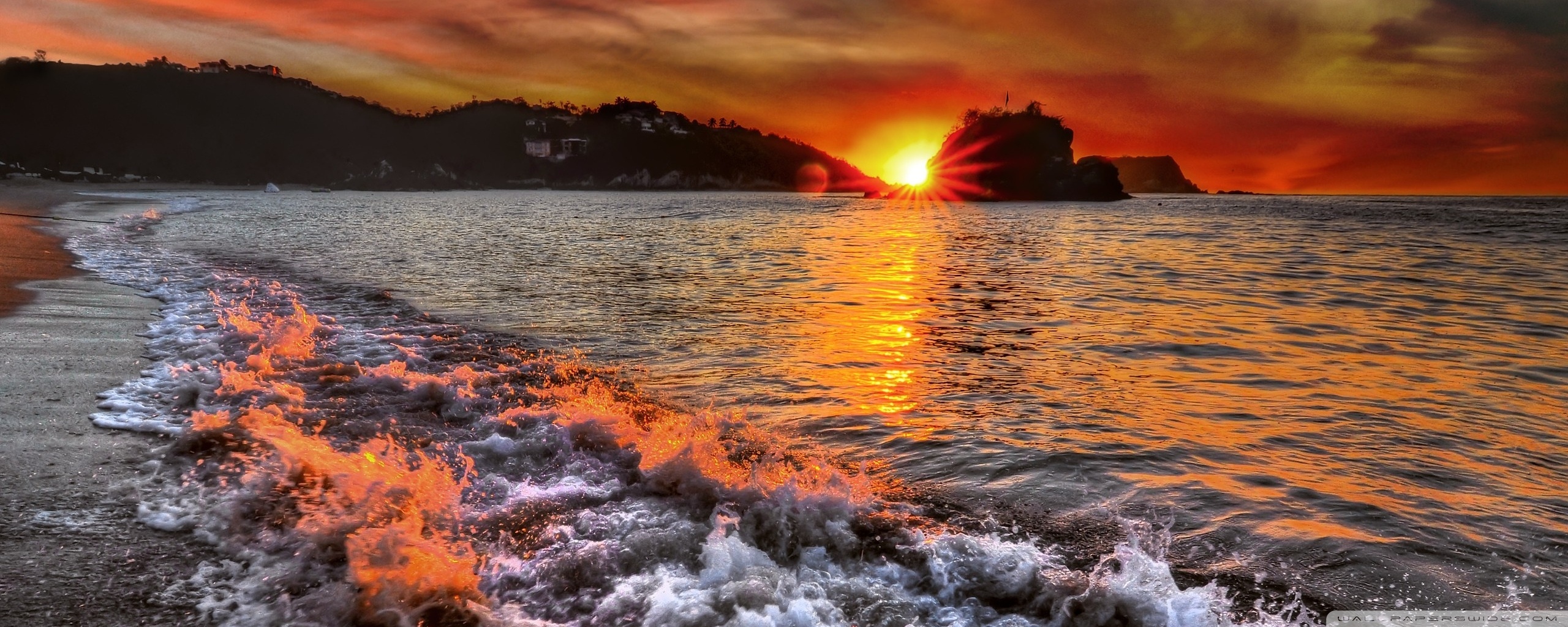 Beautiful Beach Sunrise ❤ 4K HD Desktop Wallpaper for 4K Ultra HD