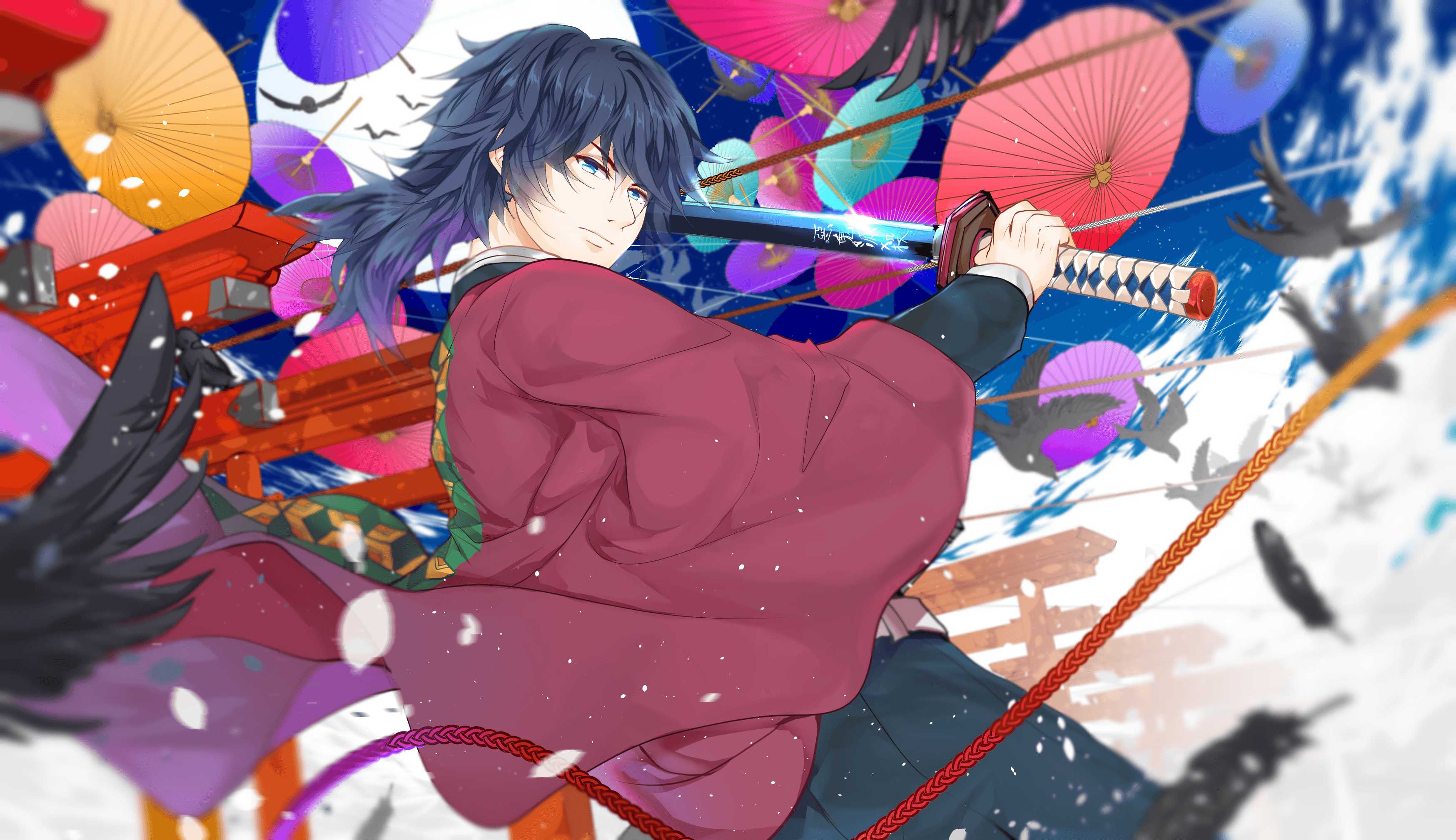 Giyu Tomioka HD Wallpaper. Background Imagex2018