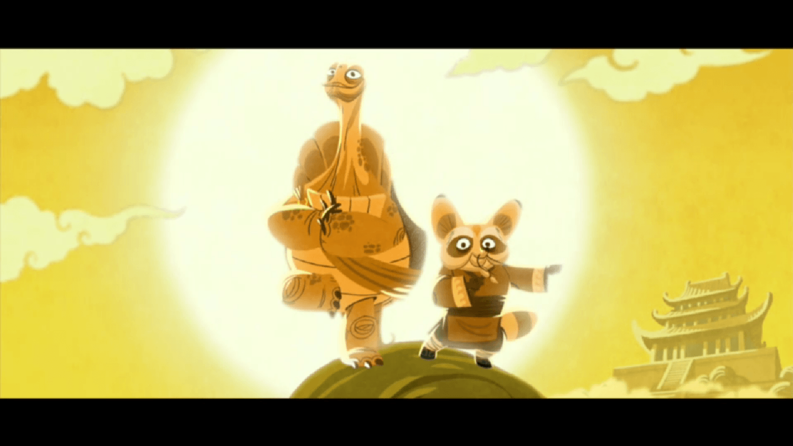 Master Oogway and Master Shifu