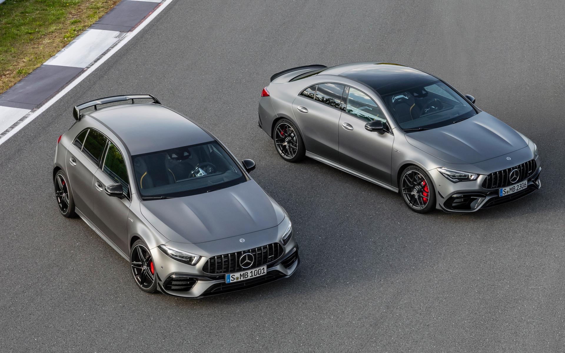 Mercedes AMG A 45 And CLA 45 Unleashed With Up To 421 Hp