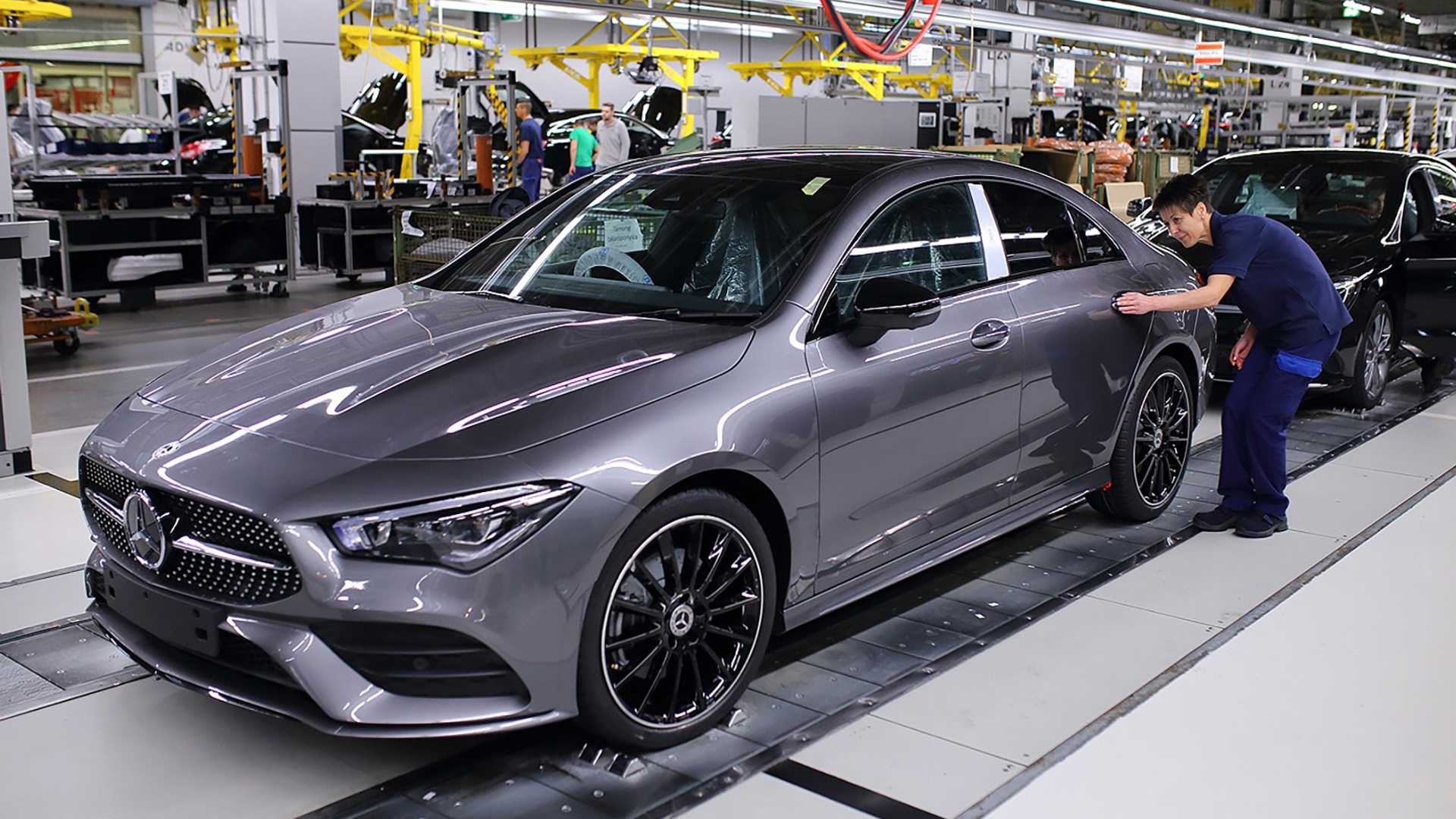 Mercedes Benz CLA Class Production Starts In Hungary