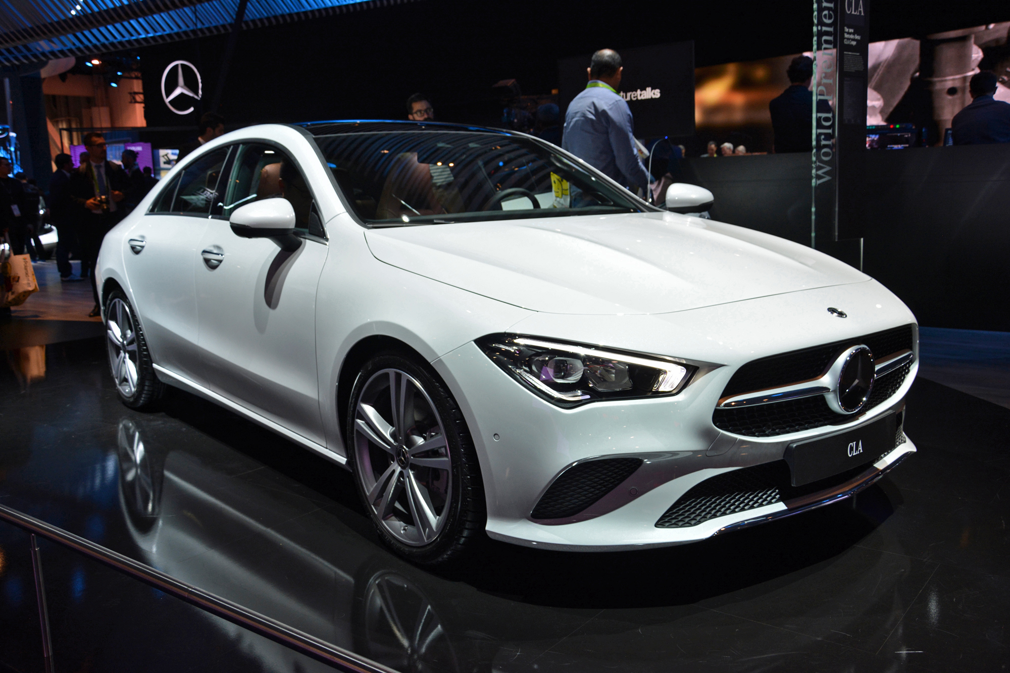 Mercedes Benz CLA Brings Its Svelte Looks To CES