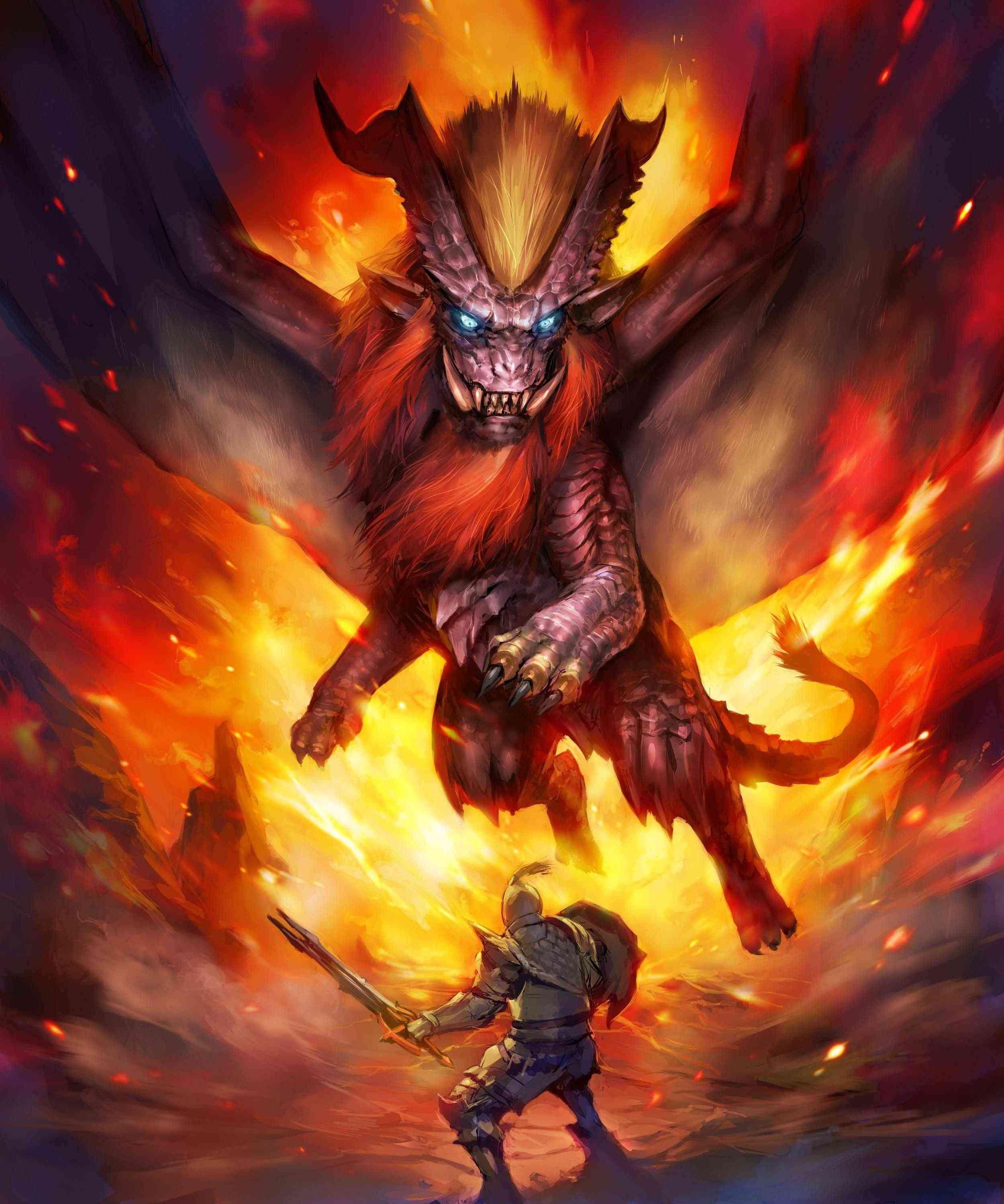 Fire Dragon. Monster Hunter. Monster hunter world