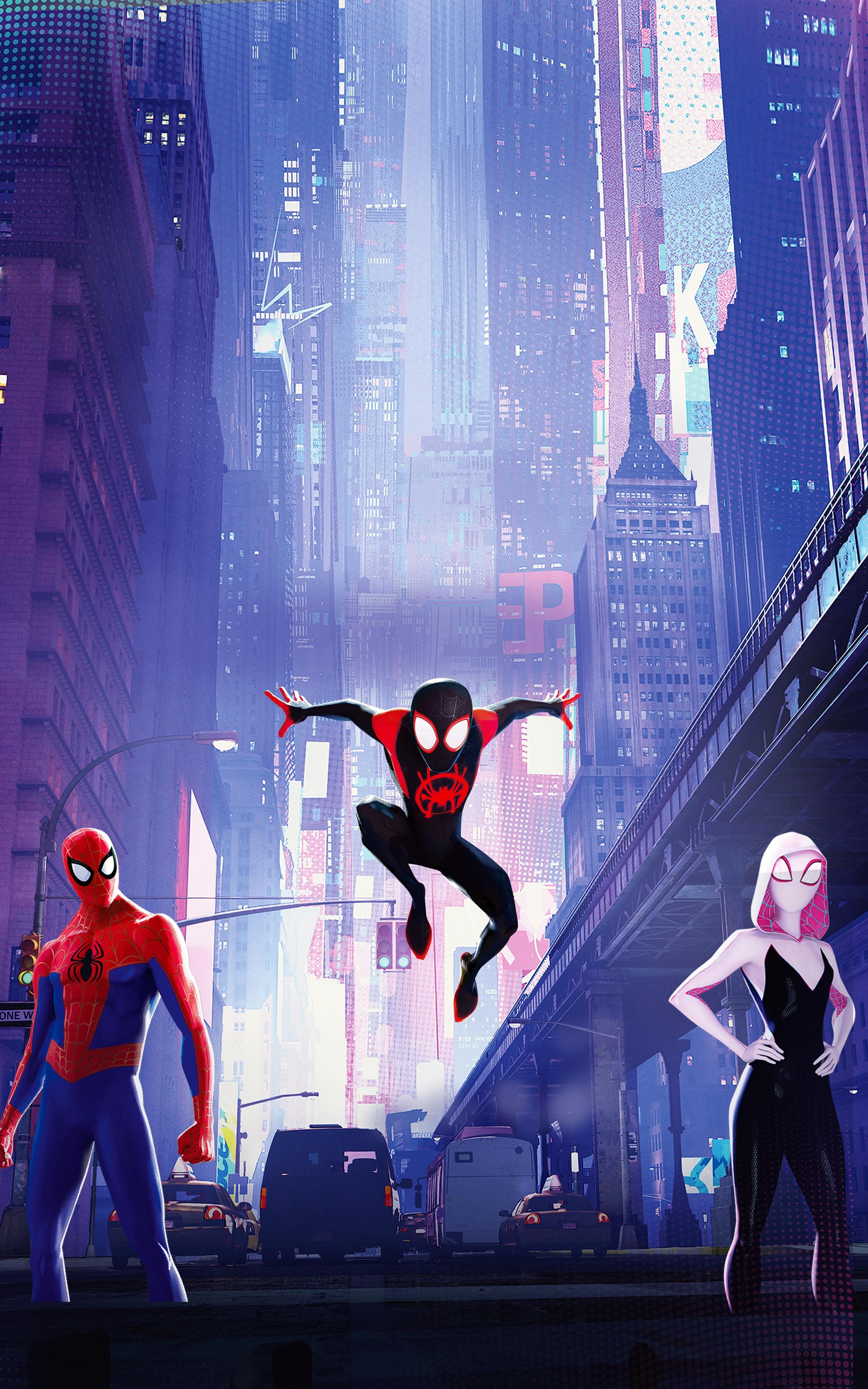 Spiderman Into The Spider Verse Full HD Mobile Wallpapers - Wallpaper Cave