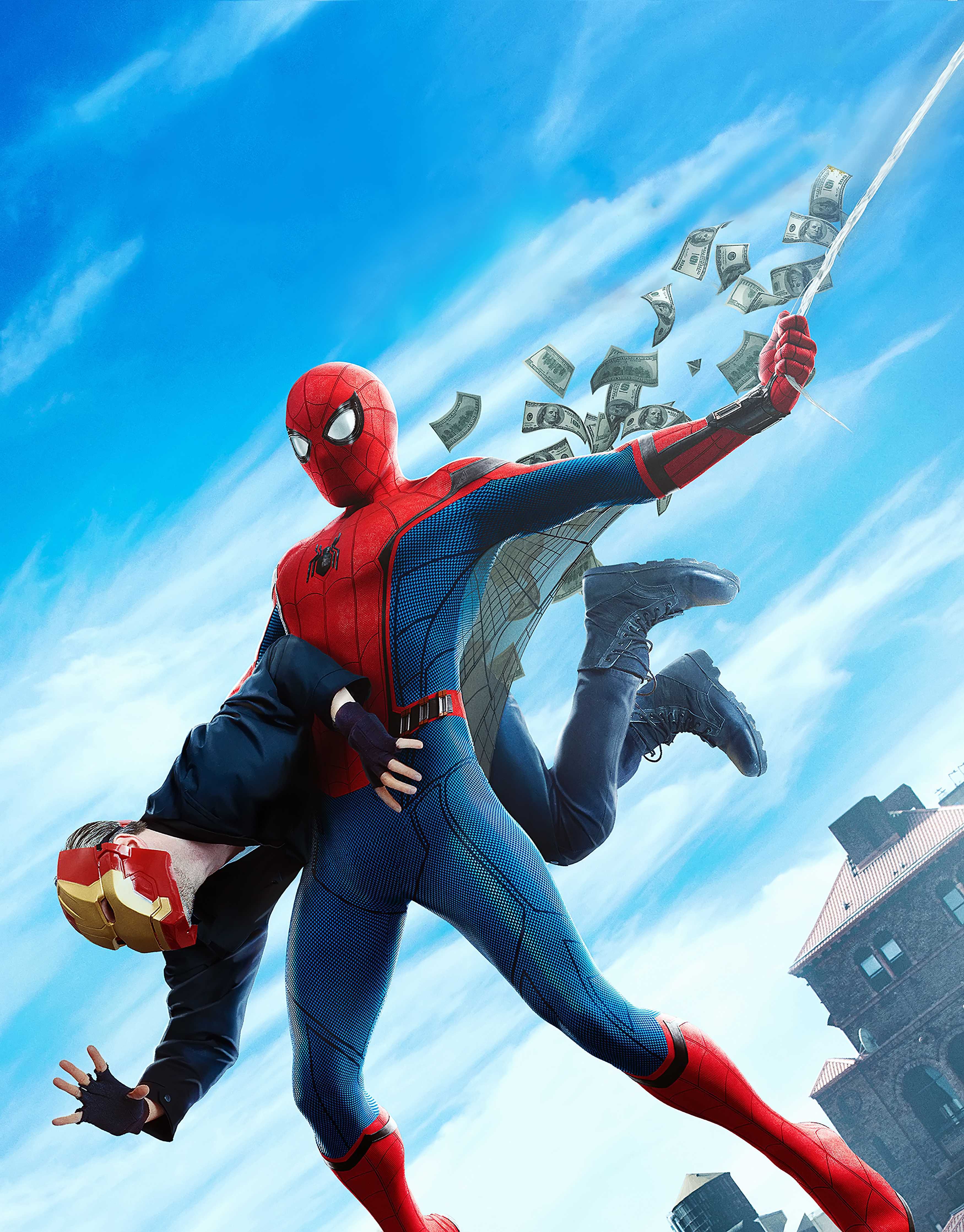 Spider Man Homecoming IPhone Wallpaper Free Spider Man