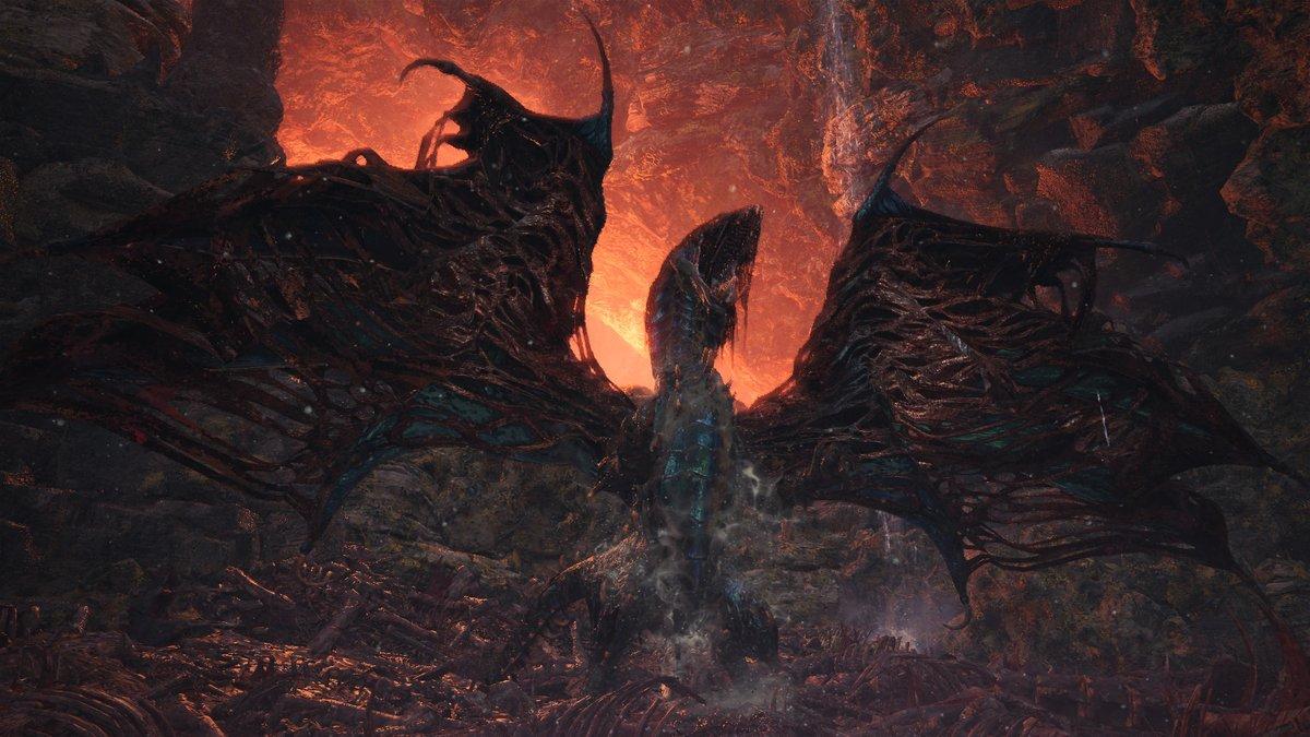 Monster Hunter World's Arch Tempered Vaal Hazak is Live