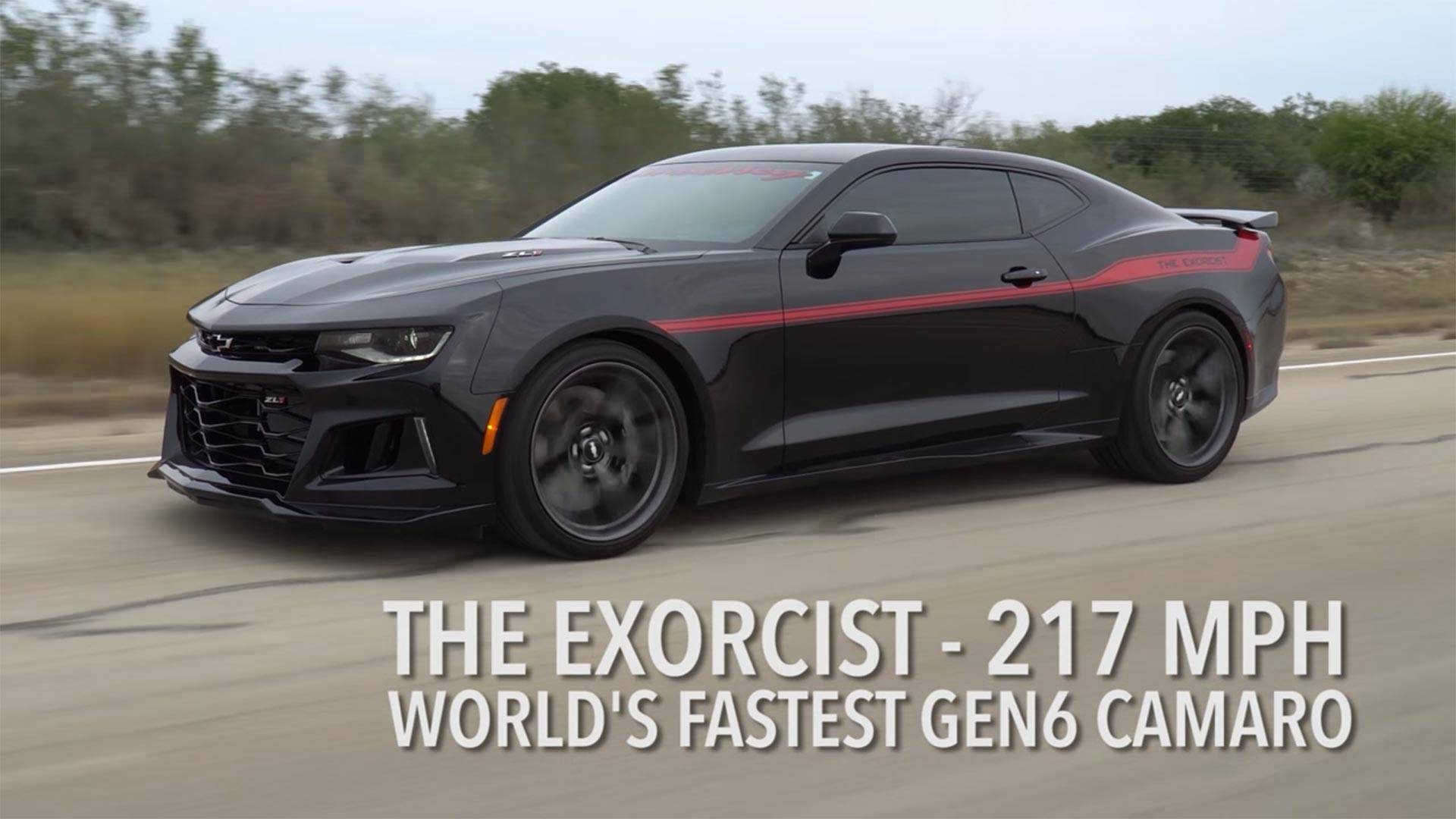 Hennessey Chevrolet Camaro Zl1 Hpe1000 The Exorcist Wallpapers