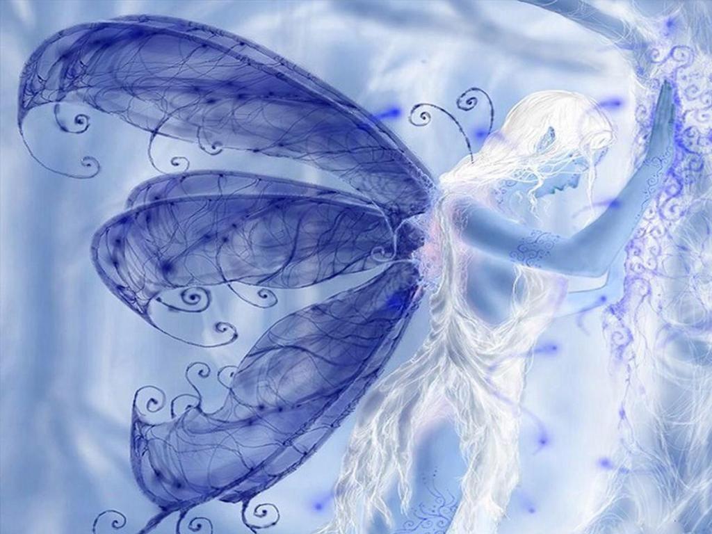 Blue Fairy Wallpaper. fairies.... Fairy