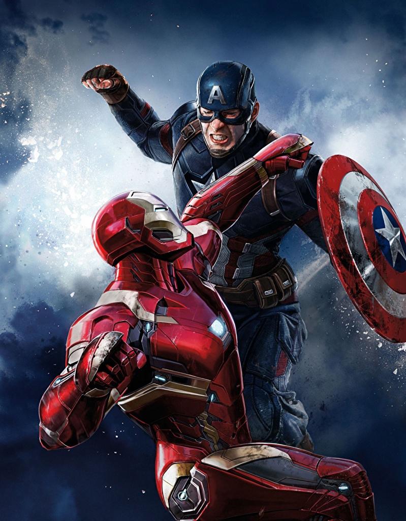 Photos Captain America: Civil War Shield Heroes comics Iron Man hero