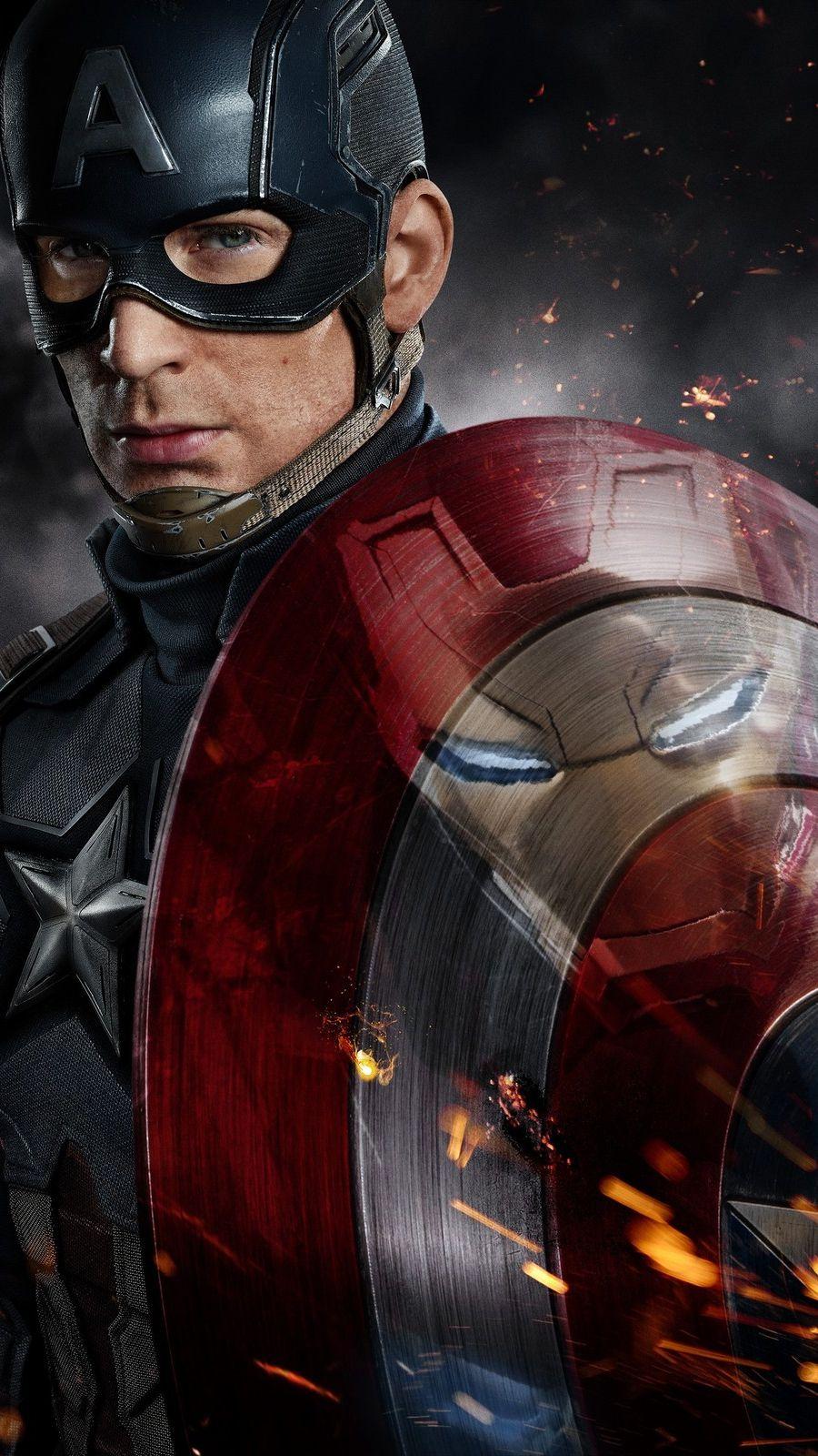Captain America vs Iron Man Fight Wallpaper