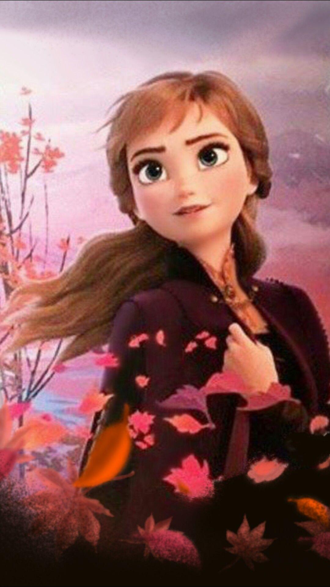Princess Anna of upcoming movie Frozen 2? Anna's new hairstyle is amazing!. Anna frozen, Disney princess wallpaper, Disney princess frozen
