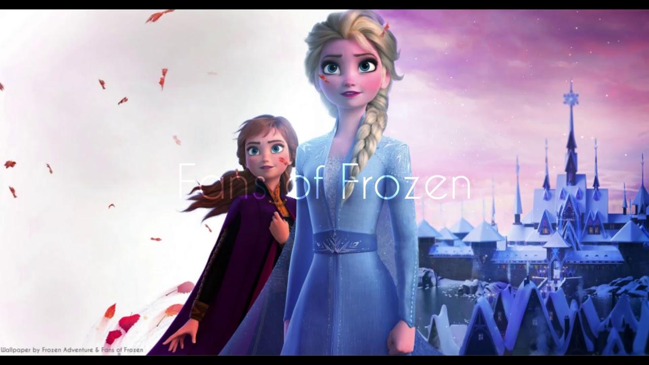 PC Anna & Elsa wind in hair (Frozen 2 Animated Wallpaper)