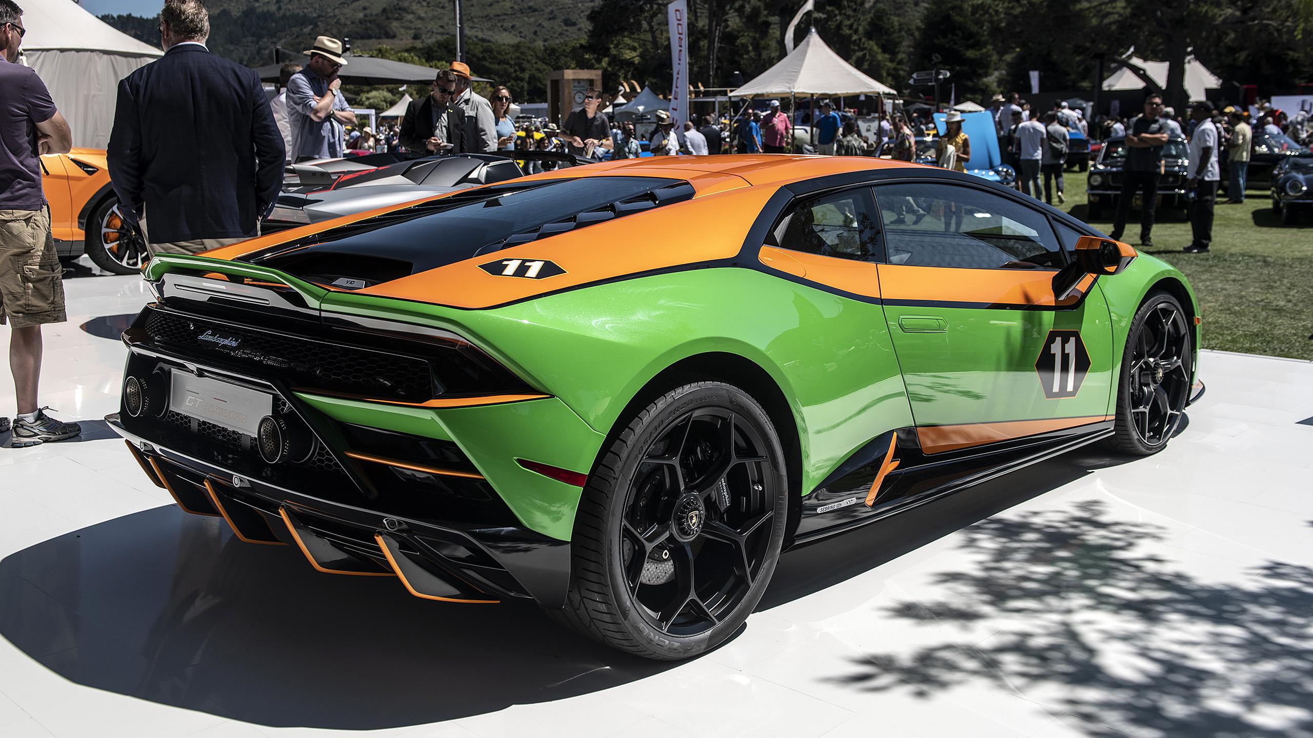 Lamborghini Huracan Evo GT Celebration at the Quail Photo Gallery