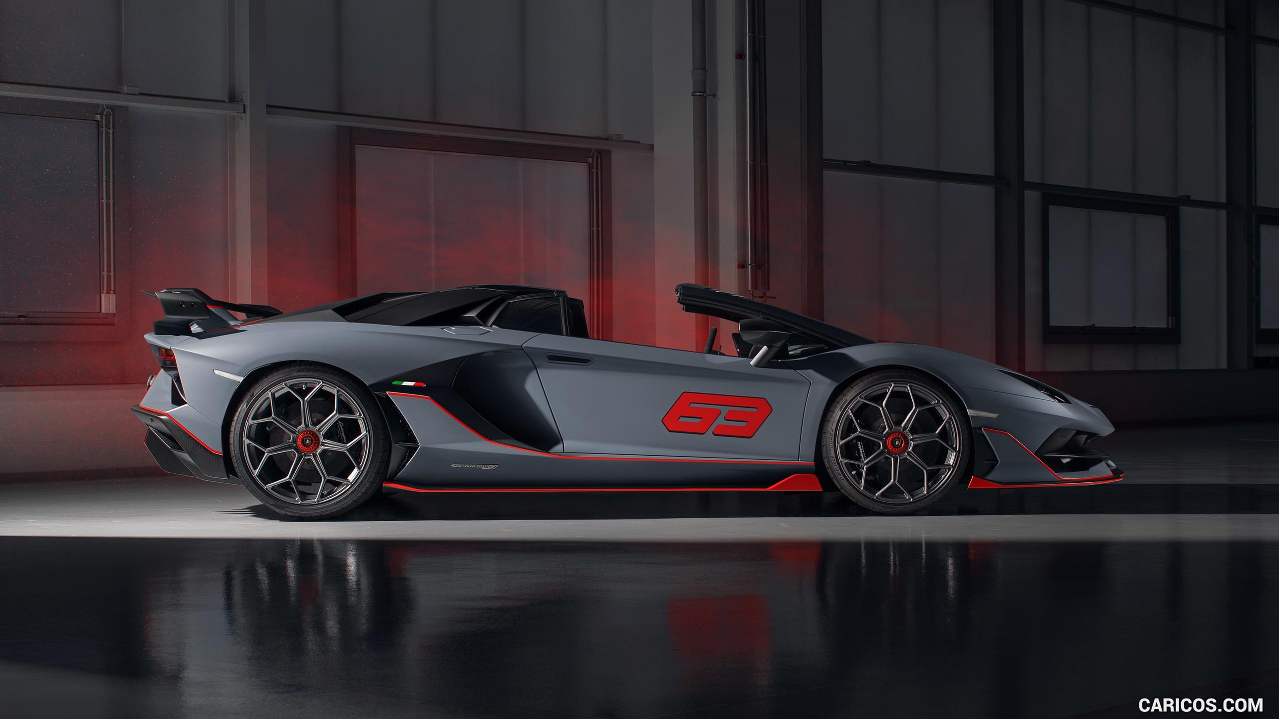 Lamborghini Aventador SVJ 63 Roadster. HD Wallpaper