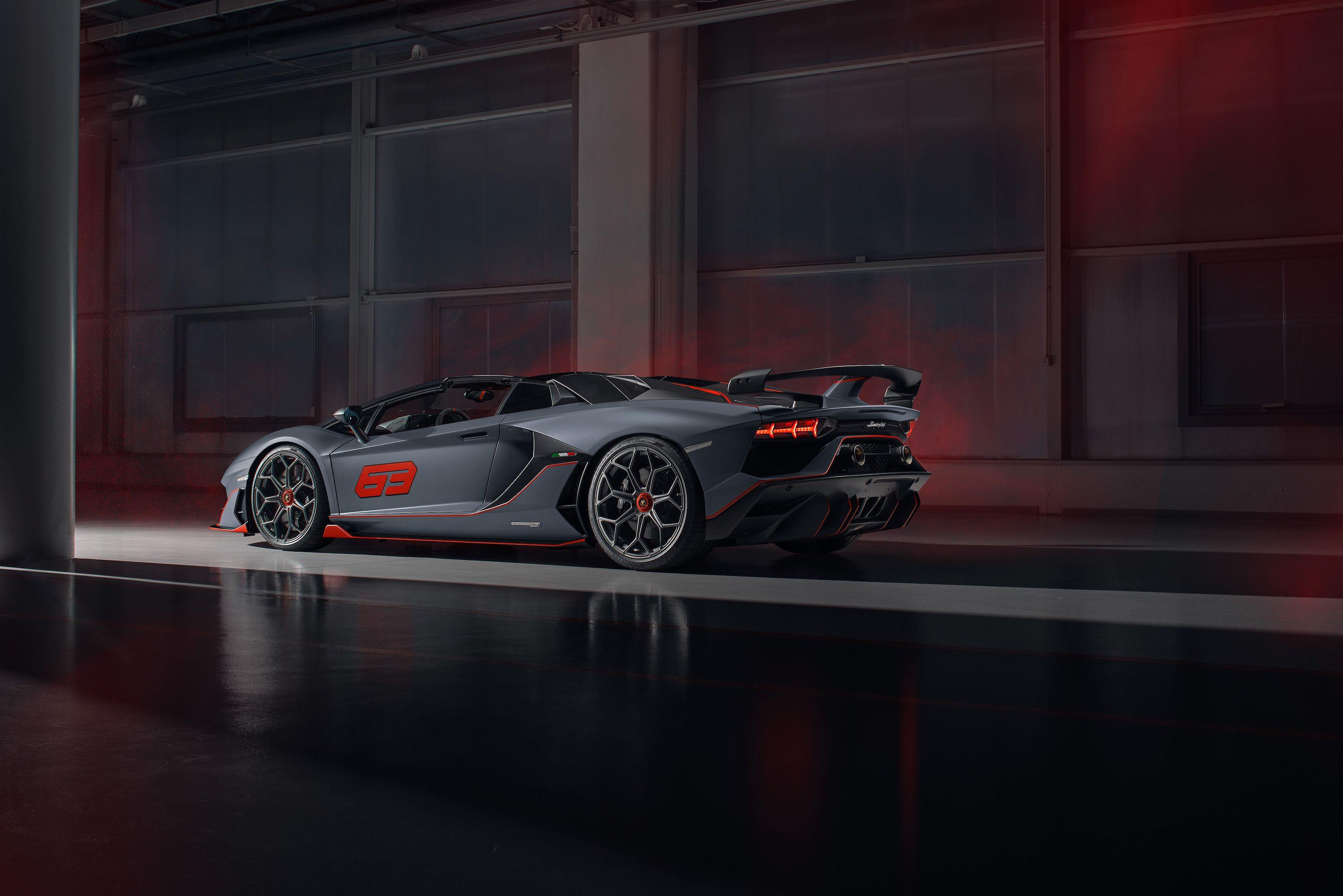 Lamborghini Reveals Aventador SVJ 63 Roadster and Huracan Evo GT