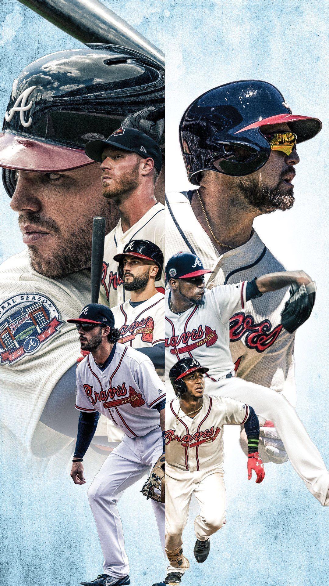 Braves wallpaper. Atlanta braves, Atlanta braves wallpaper, Braves baseball