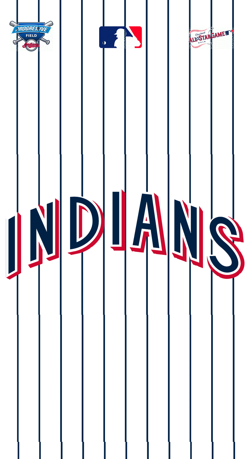 Cleveland Indians 1970 jersey with 2019 All Star Game logo