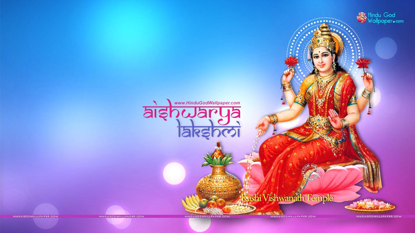 Goddess Aishwarya Lakshmi HD Wallpaper, Image Download