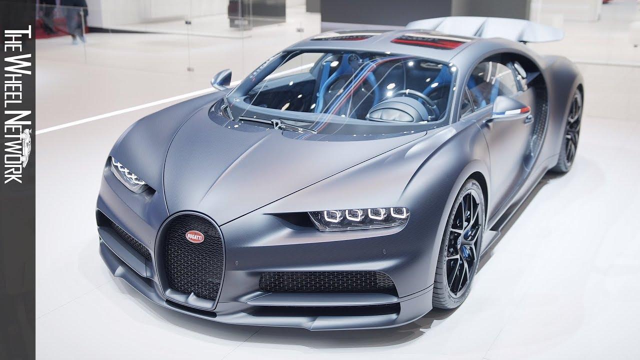 Bugatti Chiron “110 ans Bugatti”. Exterior, Interior Geneva Motor Show
