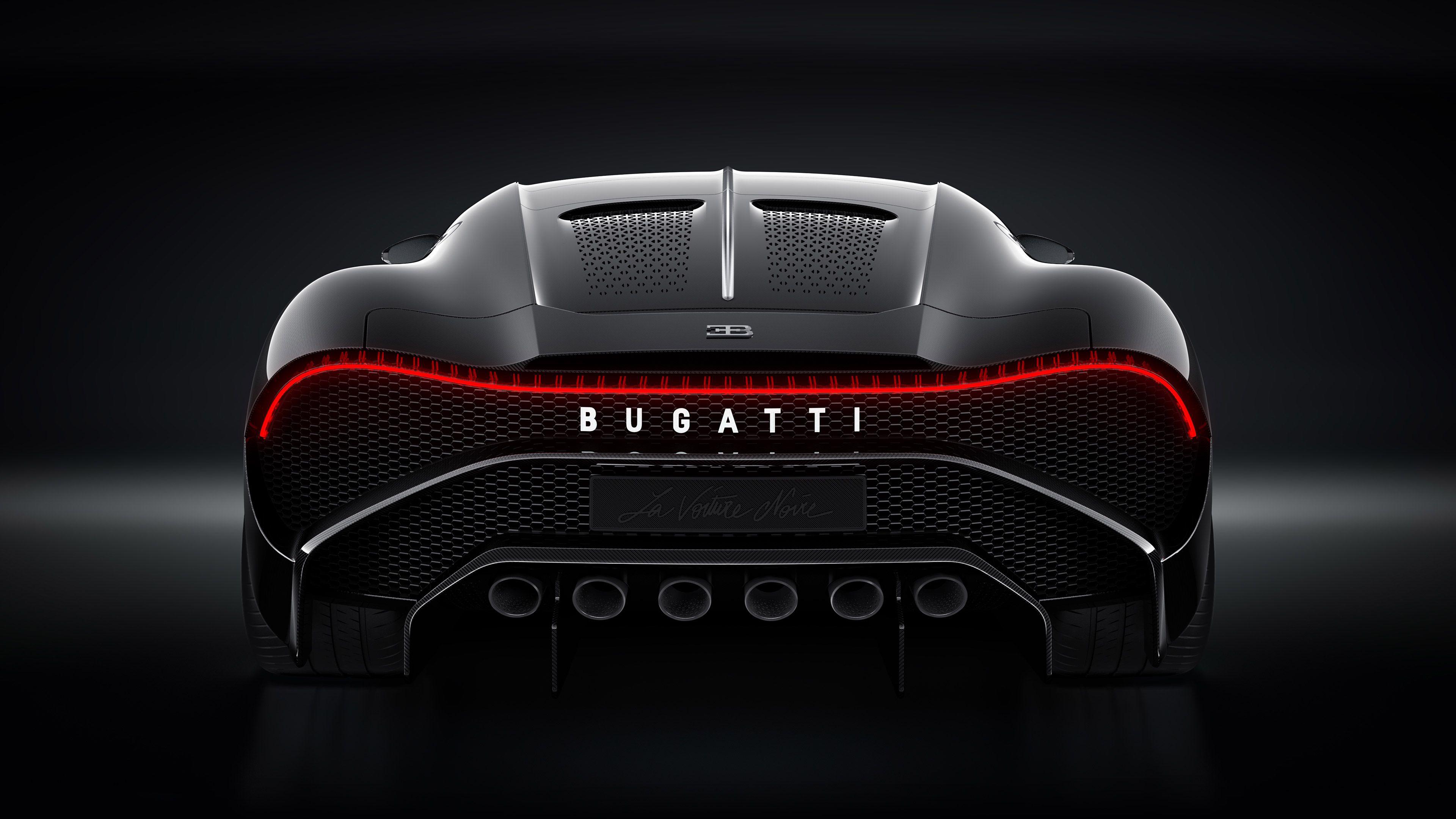 Bugatti La Voiture Noire Rear 2019 bugatti wallpaper 4k, Bugatti