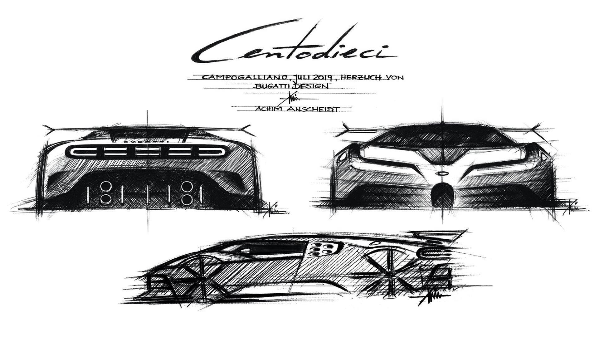 Pebble 2019: Bugatti Centodieci recalls the EB110. News. Car