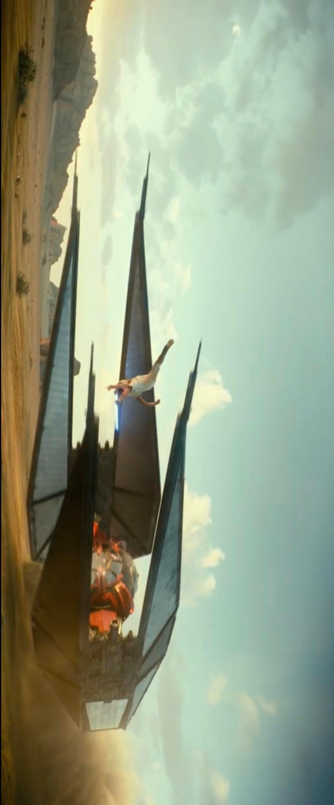 Little wallpaper from the new Star Wars: The Rise Of