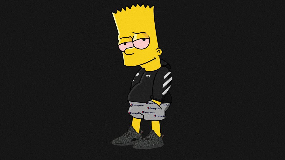 Hypebeast Bart Simpson Free Wallpaper & Background