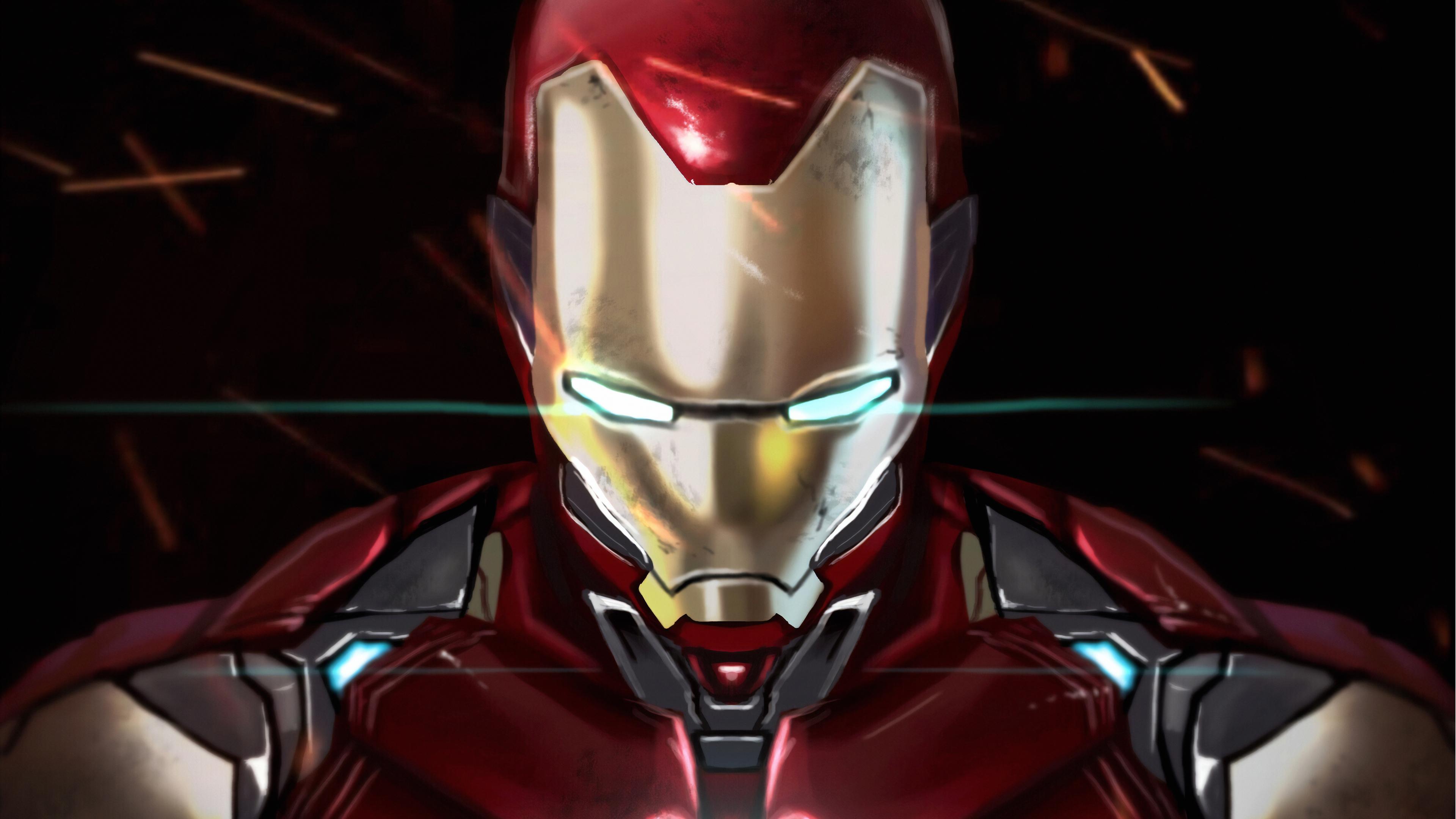Wallpaper 4k Iron Man With Infinity Gauntlet 4k Wallpaper, Artwork