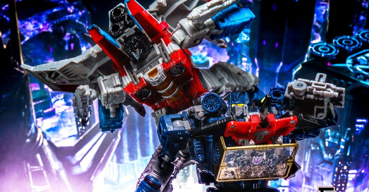 Transformers War for Cybertron Siege Starscream and Soundwave