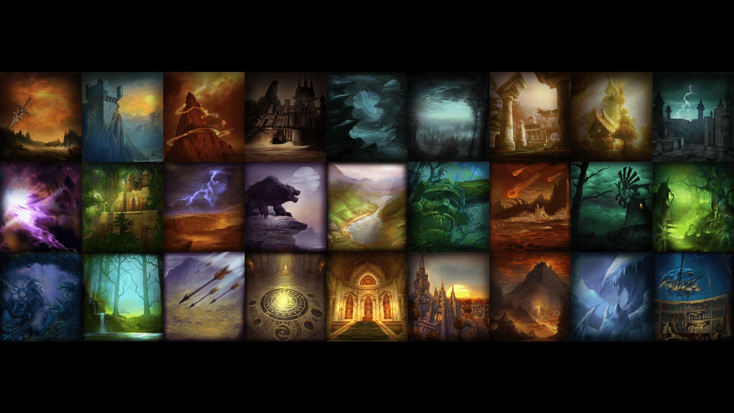 Wallpaper All Classic WoW Talent Background