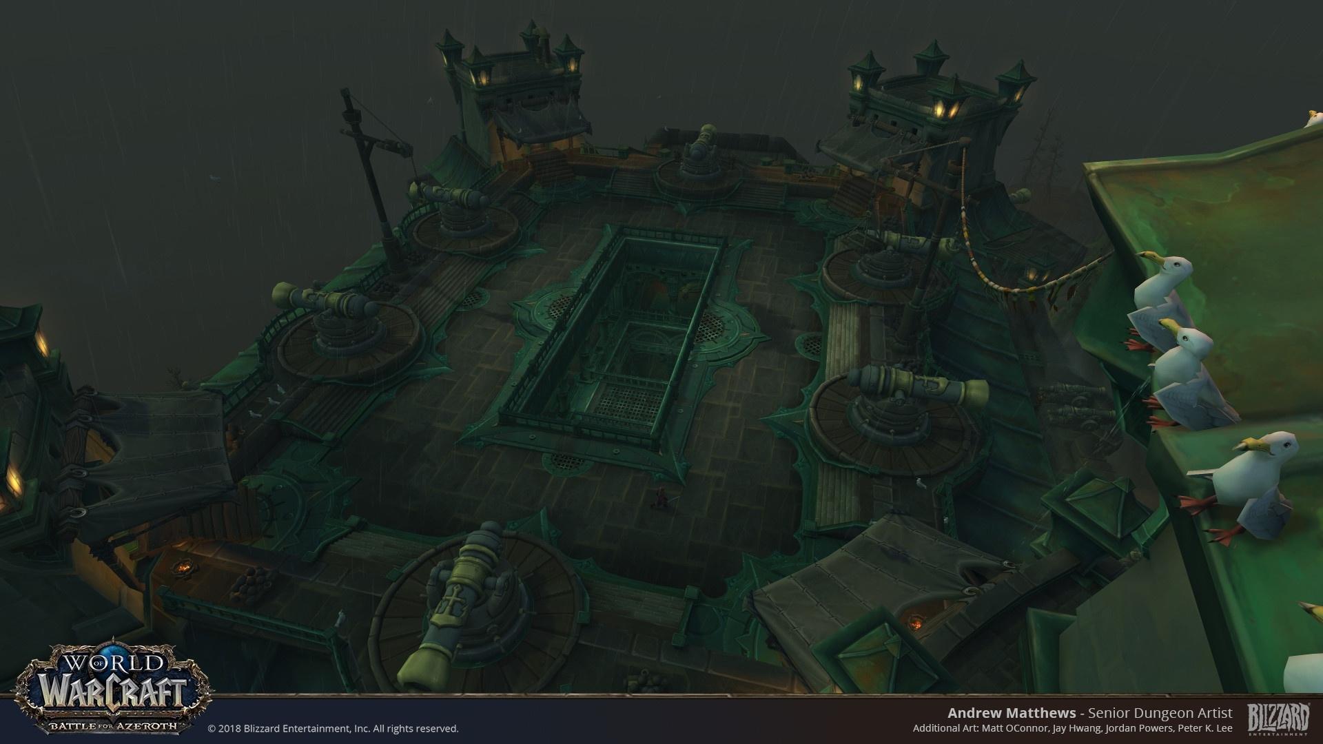 Warcraft Art Blast on Environment Team