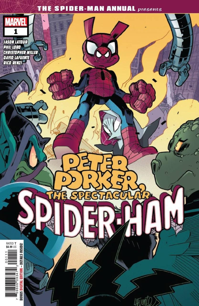 Marvel Spider Man Annual Peter Porker, The Spectacular Spider Ham Comic Book