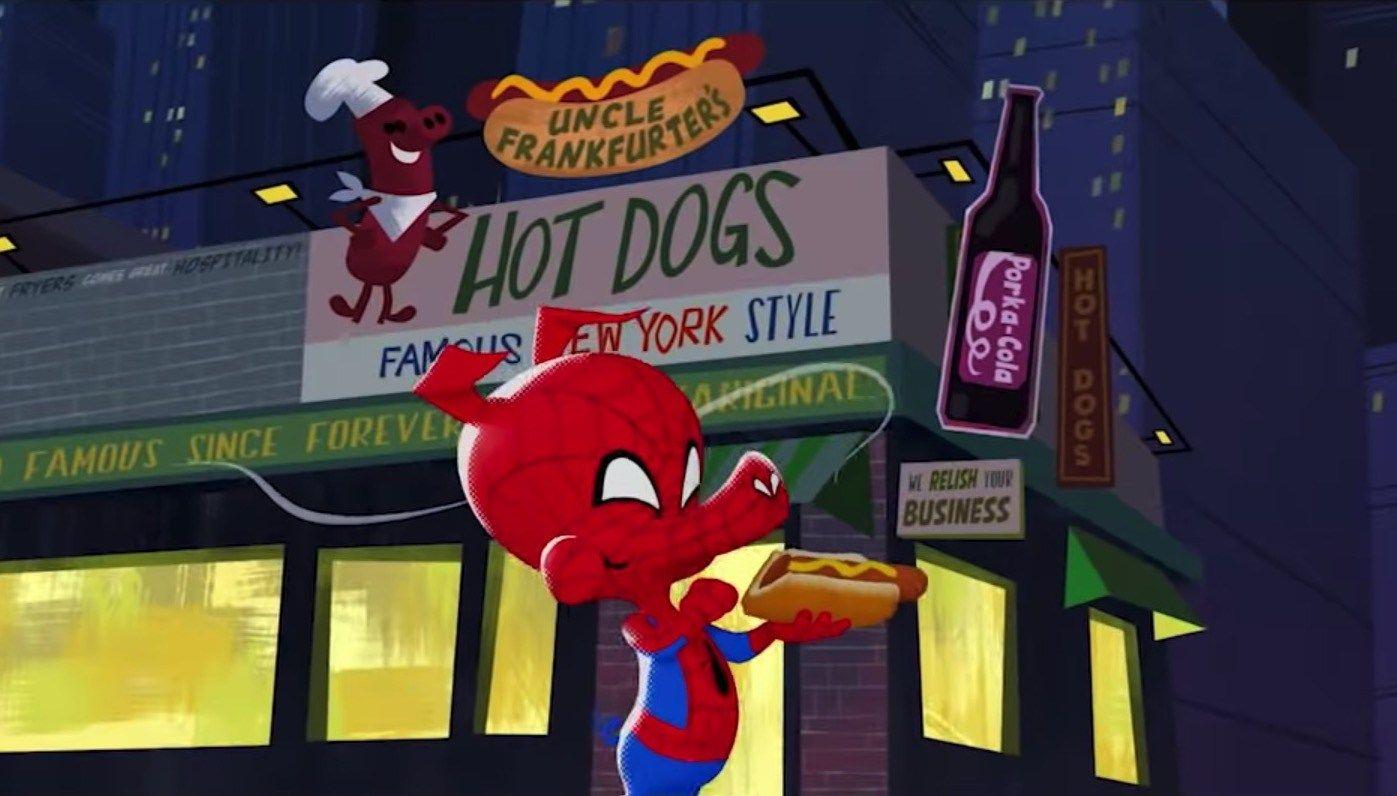 Meet Spider Ham In This Clip For Spider Man: Into The Spider Verse