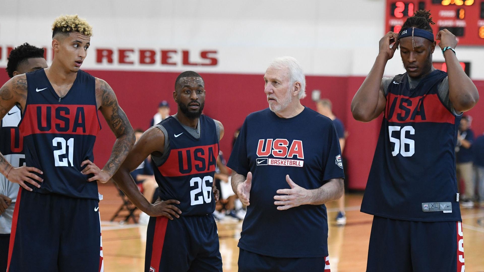 Gregg Popovich holds first Team USA practice ahead of World Cup