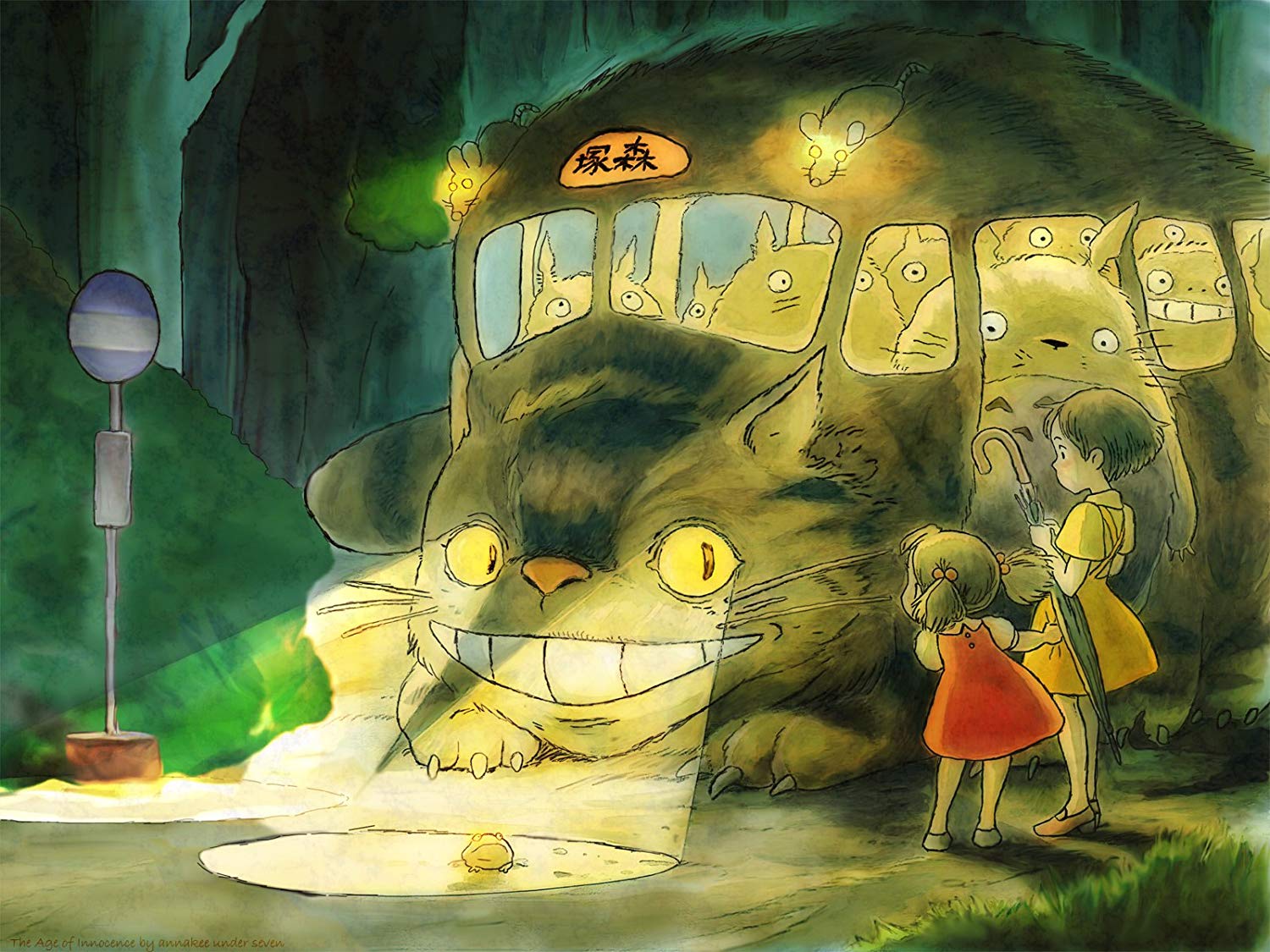 Posterhouzz Movie My Neighbor Totoro HD Wallpaper Background Fine