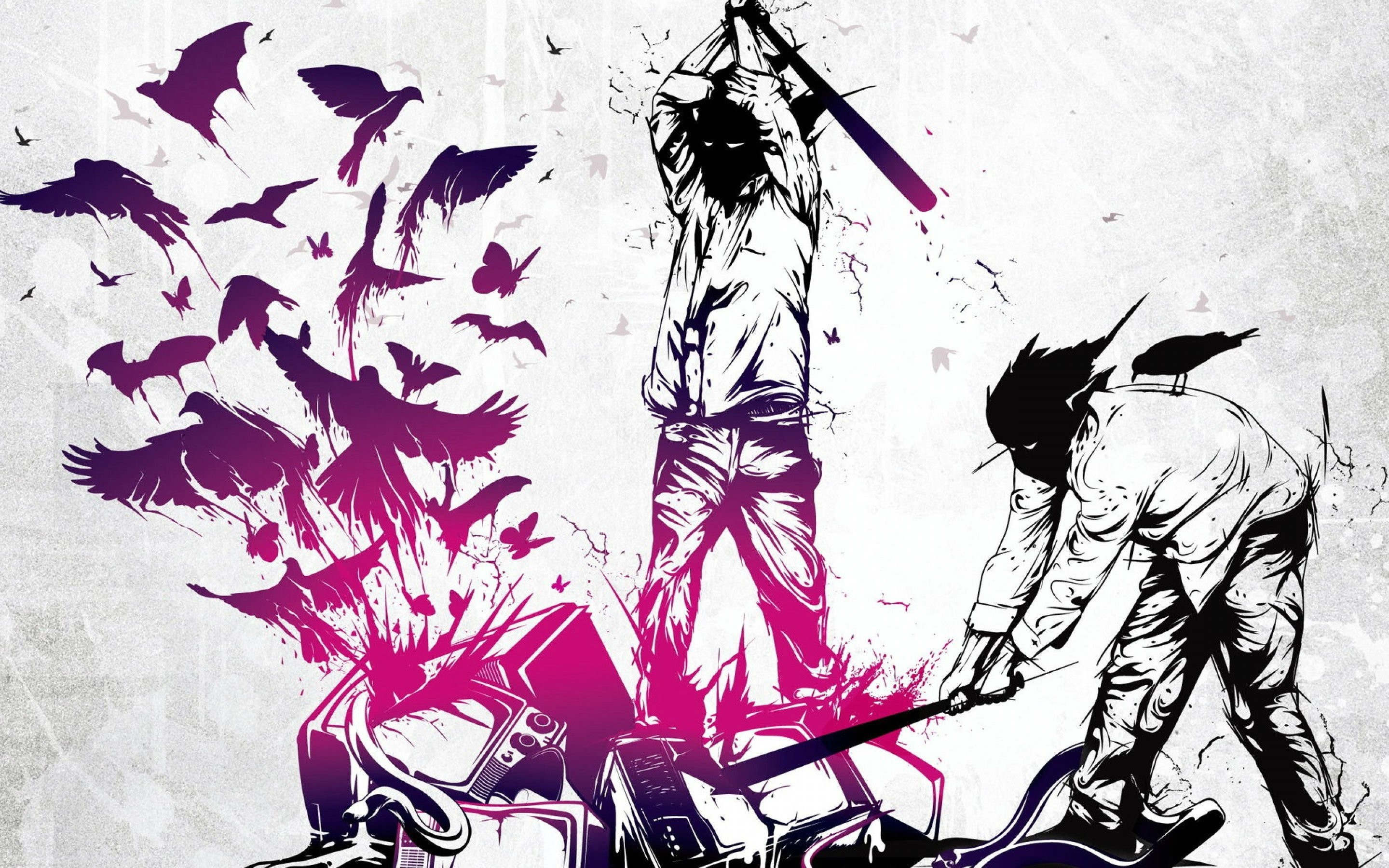 Alternative, Hard, Three, Windows Desktop Image, Cool Image, View