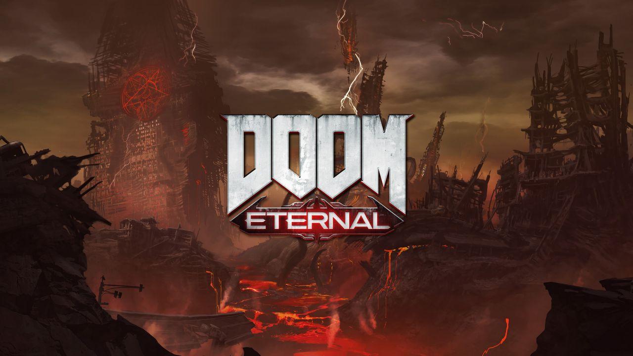 Wallpaper Doom Eternal, Gamescom 2019 games, 4K, Games